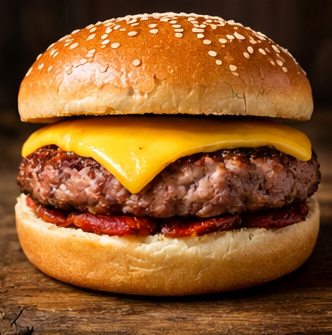 Pixel Burger de Cerdo